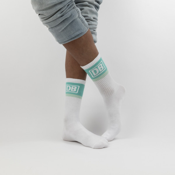 Deutsche Bahn #DBRetroSocken – Minttürkis